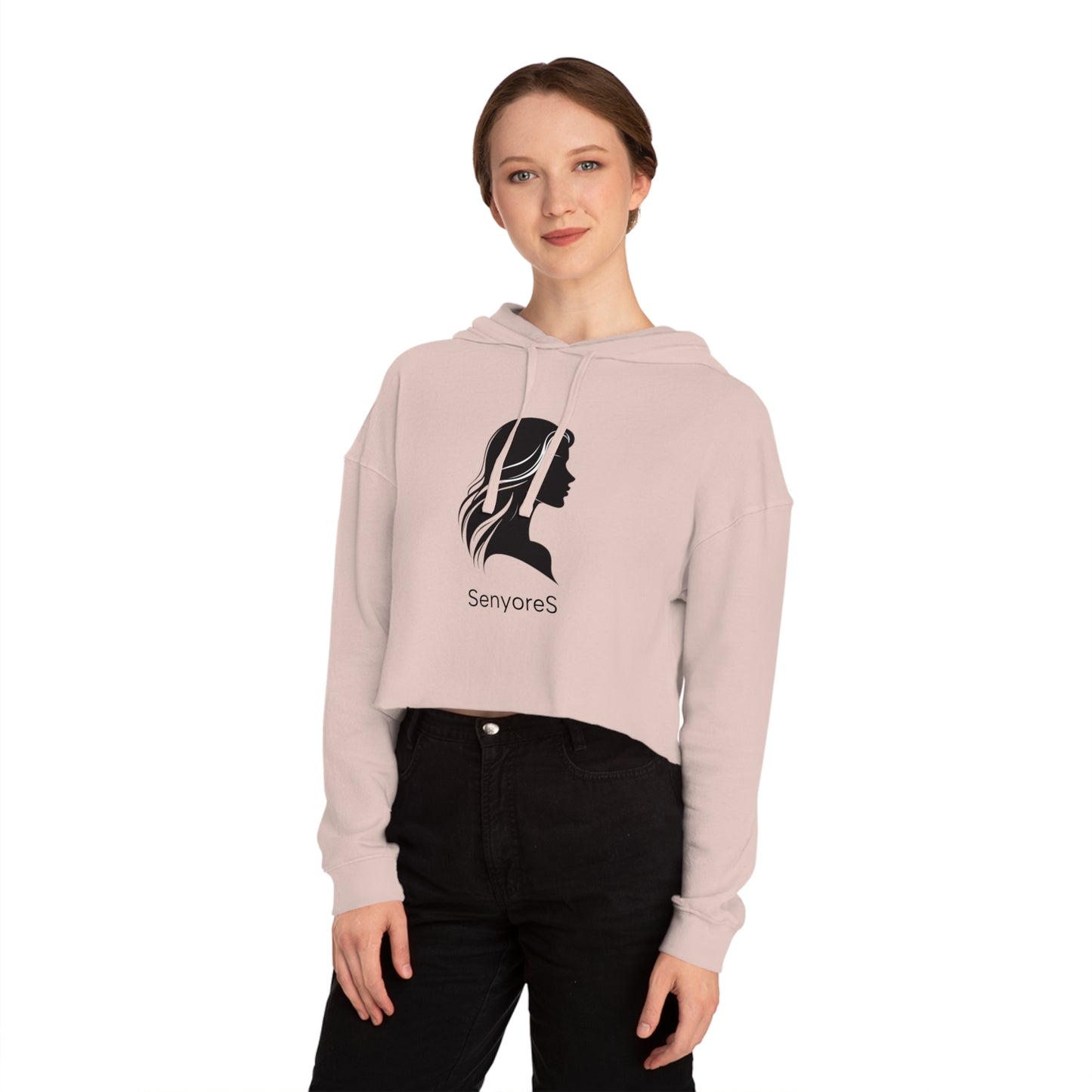 Tranquility Cropped Hooded Sweatshirt