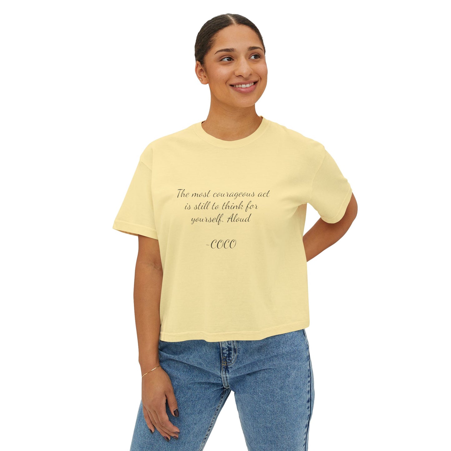 Style Revival Women's Boxy Tee