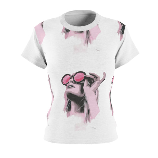 Cozy Ease Pink Women's Tee