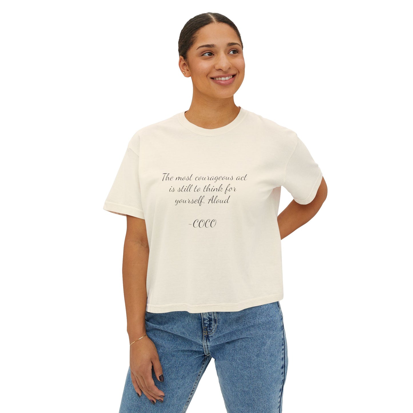 Style Revival Women's Boxy Tee