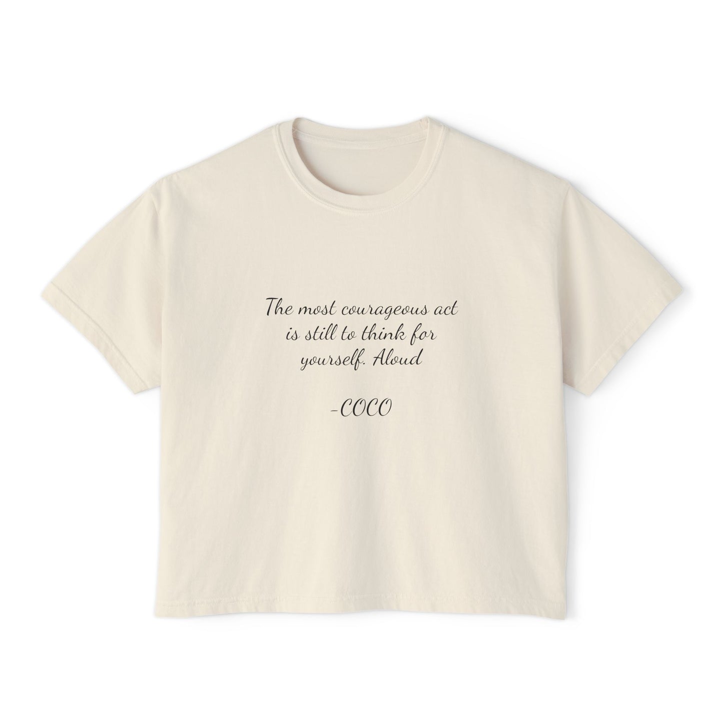 Style Revival Women's Boxy Tee