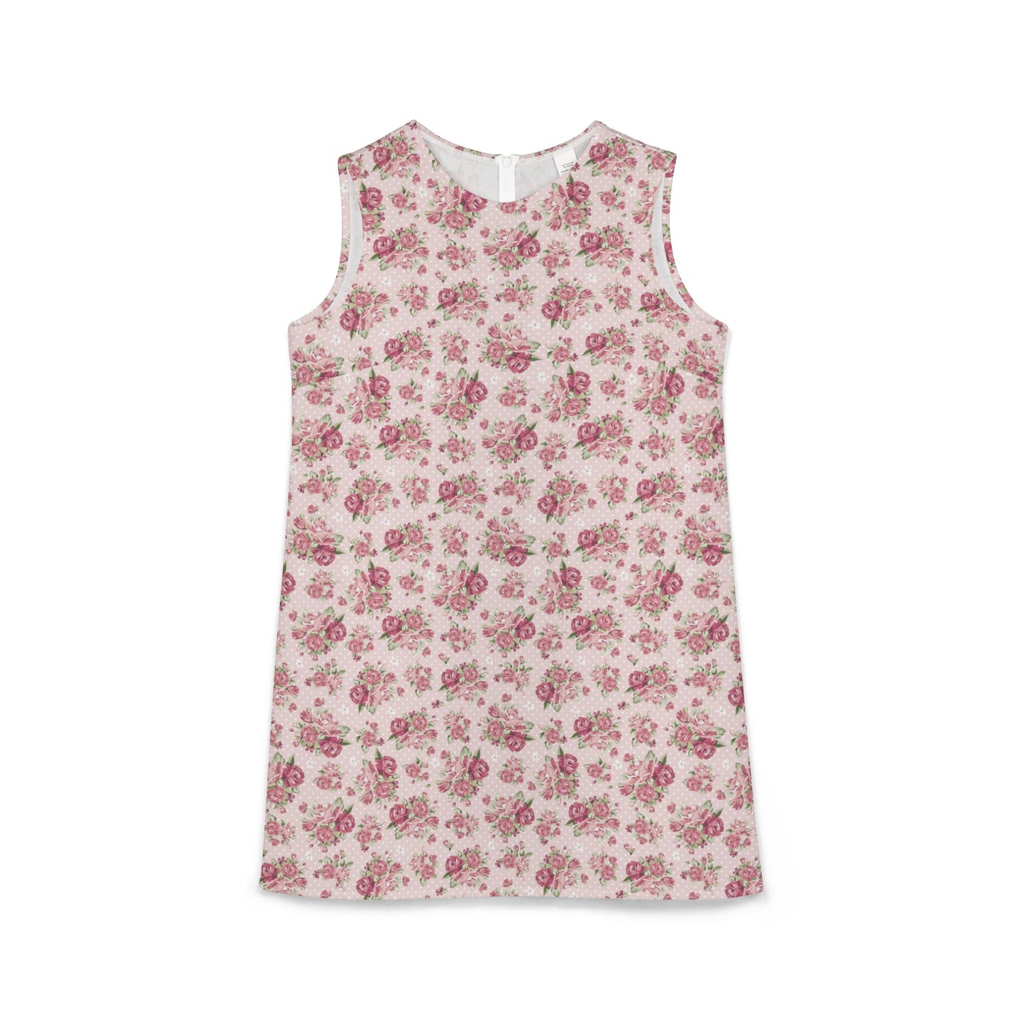 Senyores Adored Cutie Pink Floral Sleeveless Dress