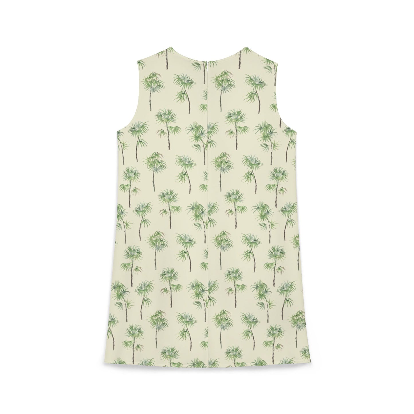 Darling Simplicity Green Floral Sleeveless Dress