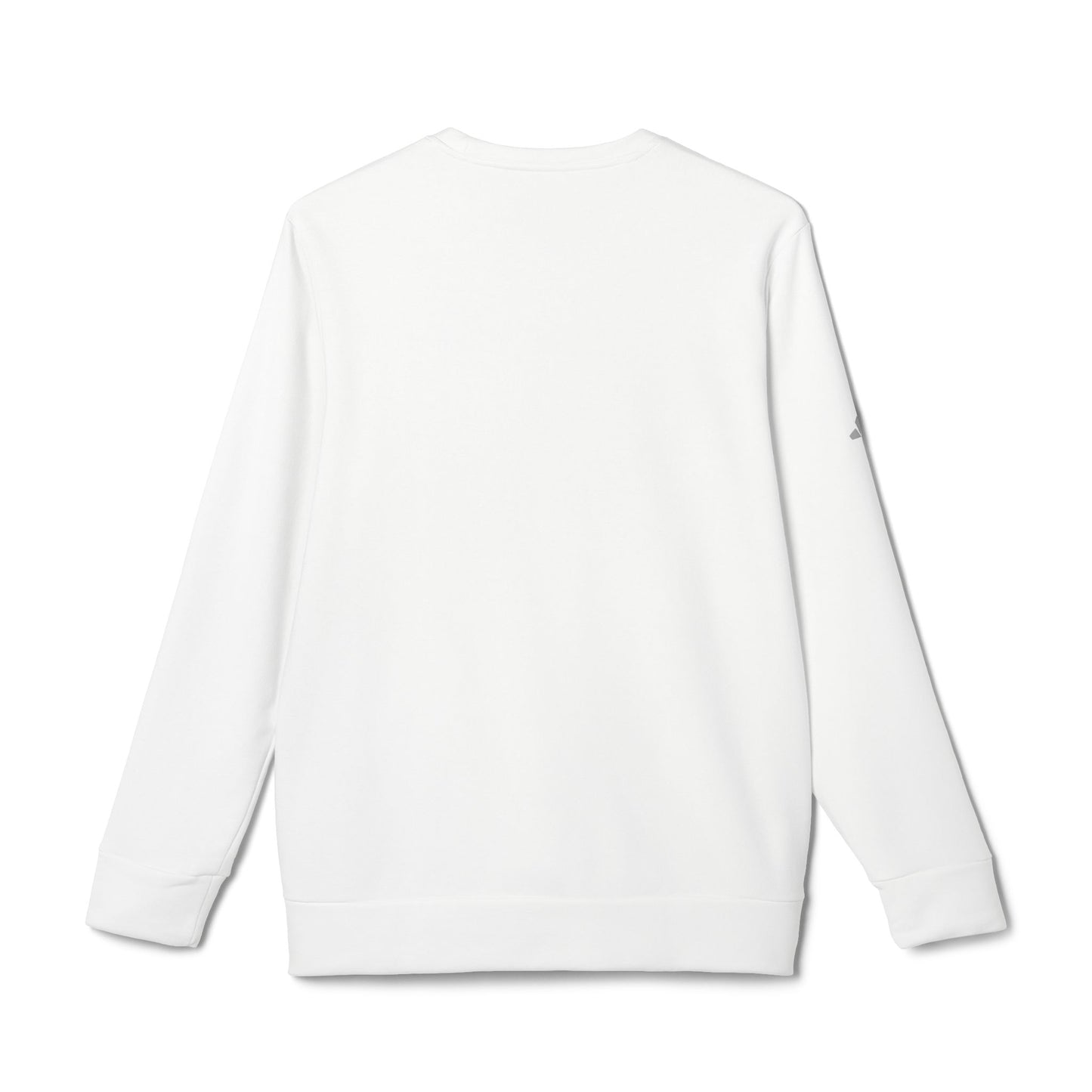 Glowing White Adidas Crewneck Sweatshirt