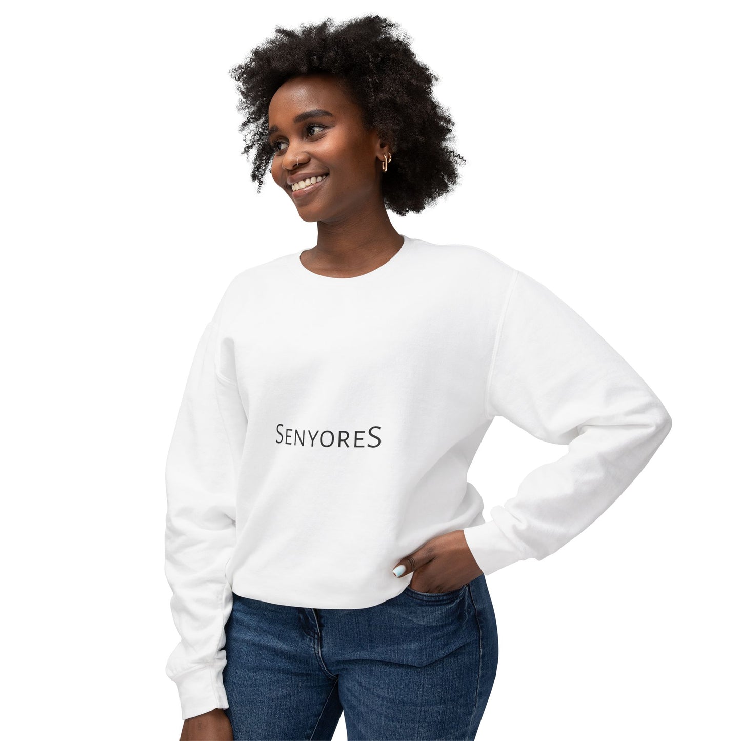 Senyores Essentials Lightweight Crewneck Sweatshirt