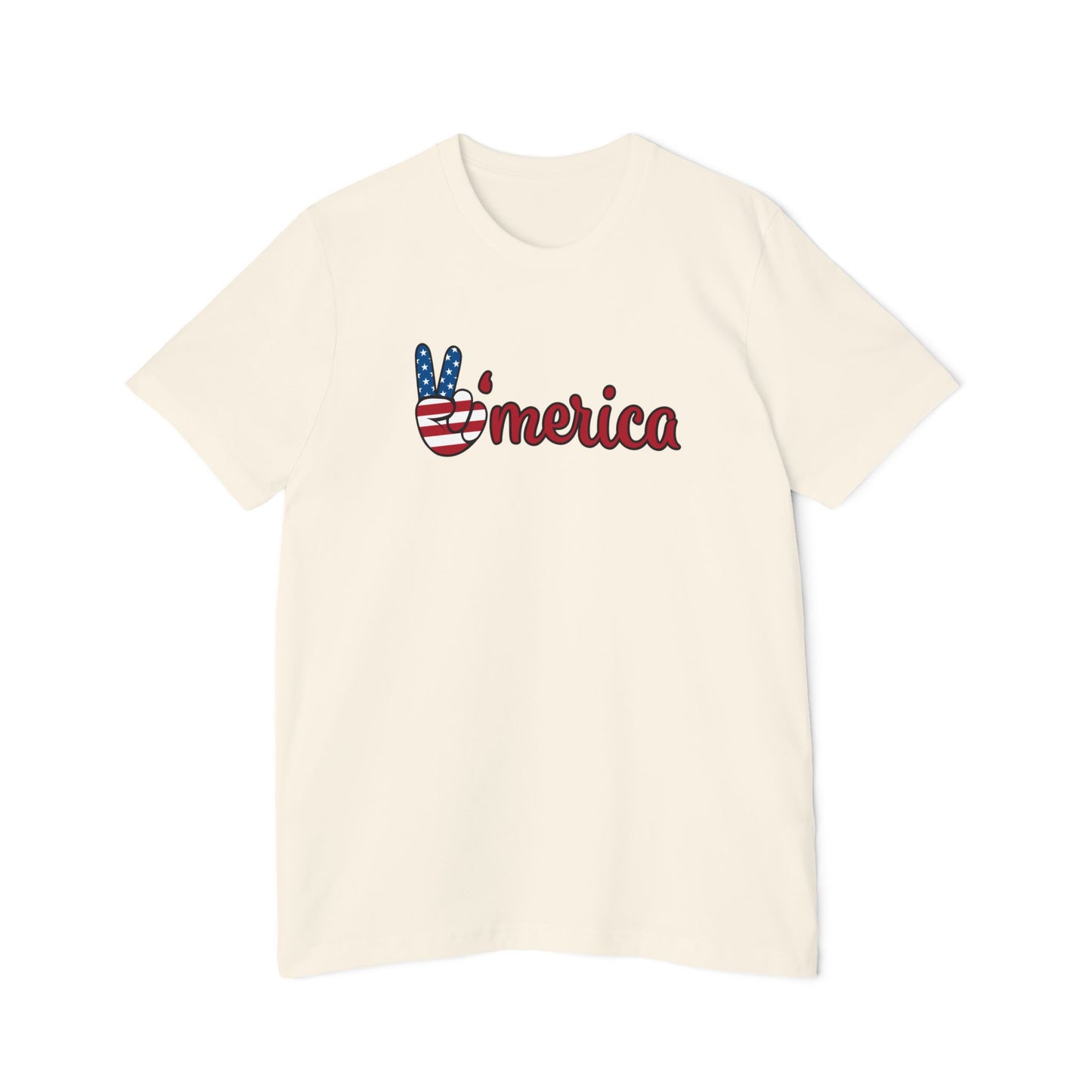 Proudly American Woman Short-Sleeve T-Shirt