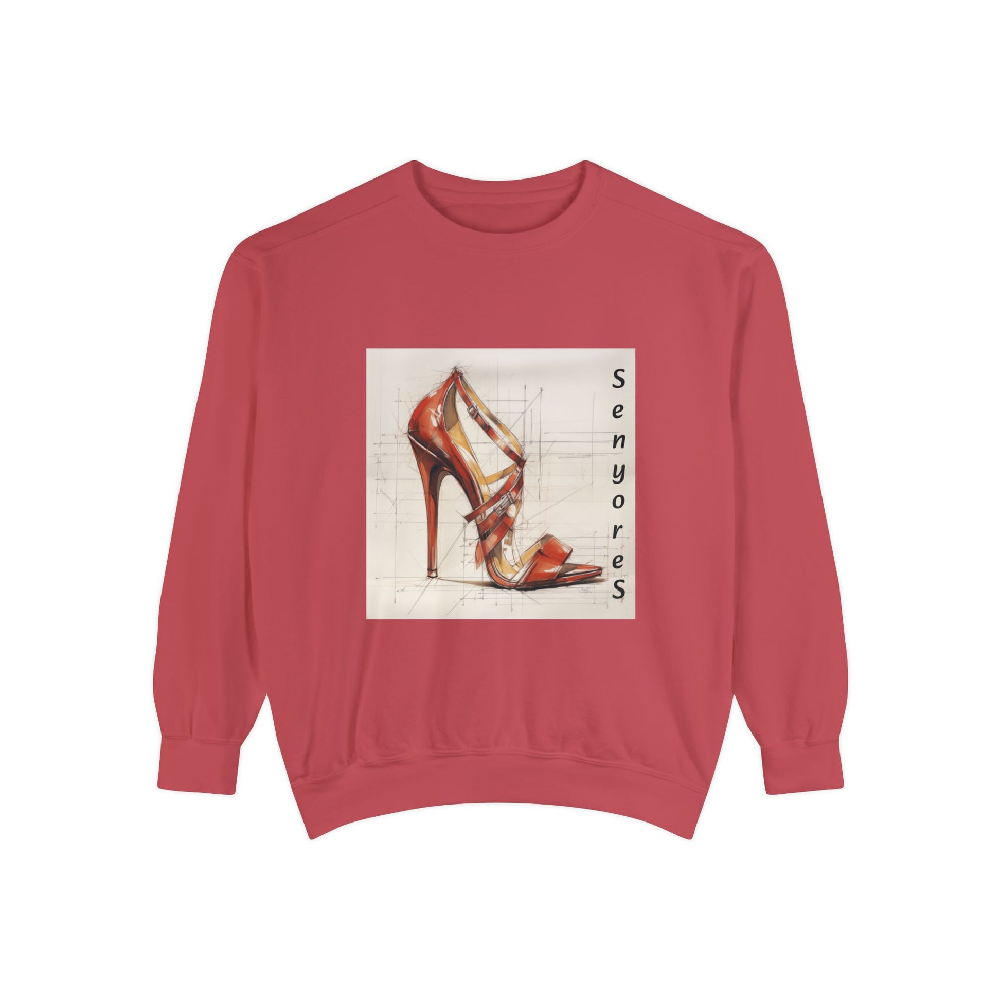 Women's sweatshirt, crewnect, cotton, customised printed shirt